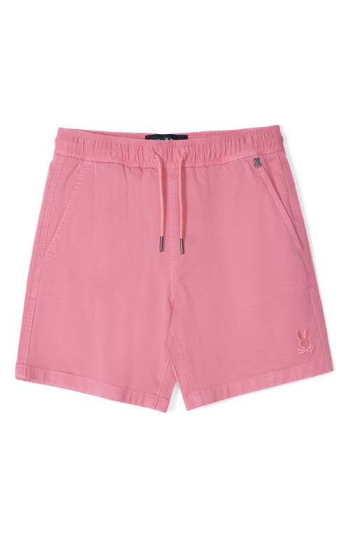 Psycho Bunny Kids' Willis Elastic Waist Chino Shorts at