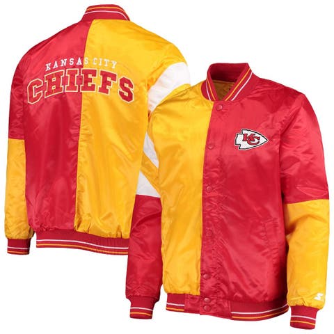 San Francisco 49ers Starter Midfield Satin Full-Snap Varsity Jacket -  Scarlet