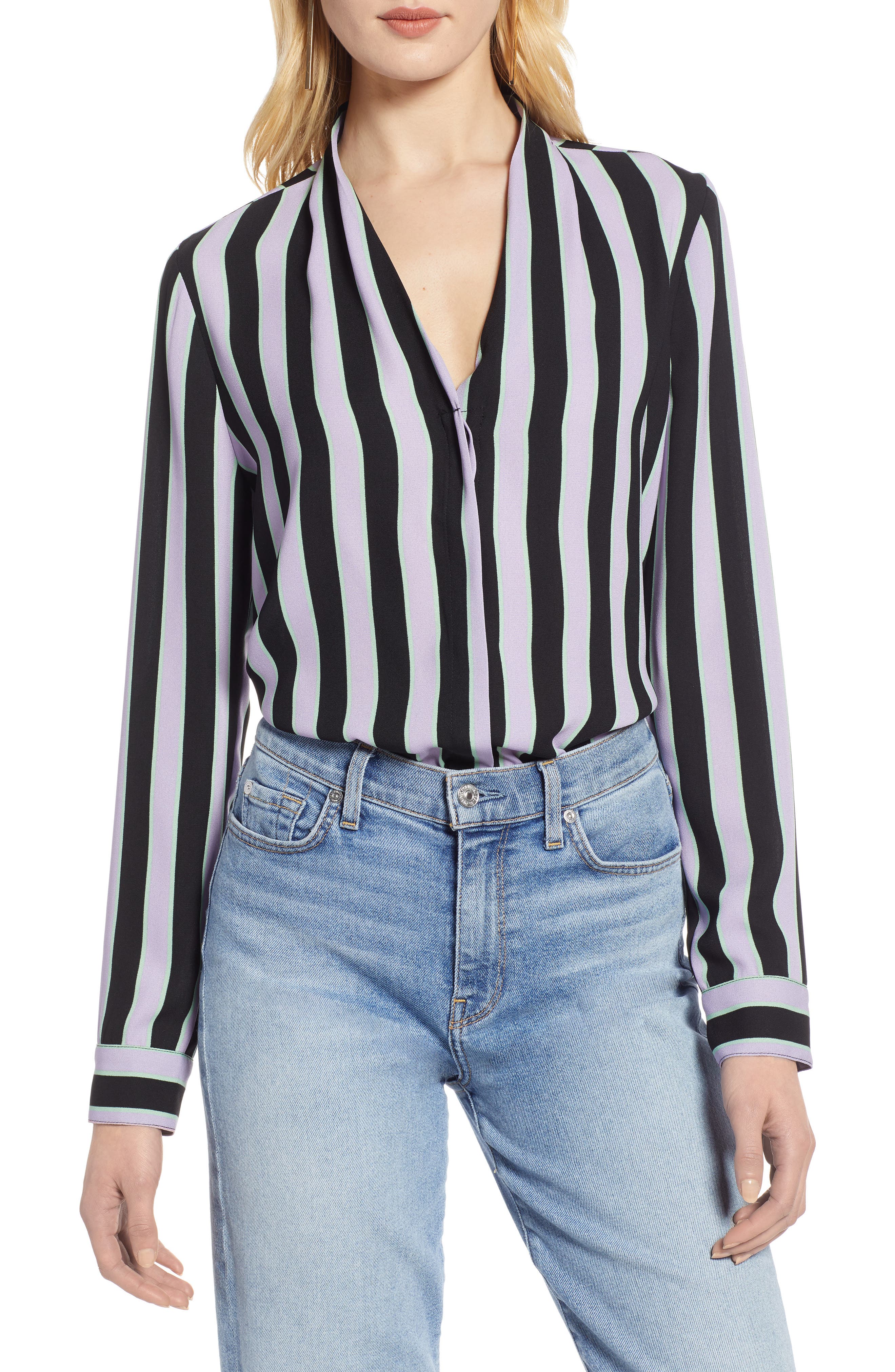 Halogen VNeck Top (Regular & Plus Size) Nordstrom