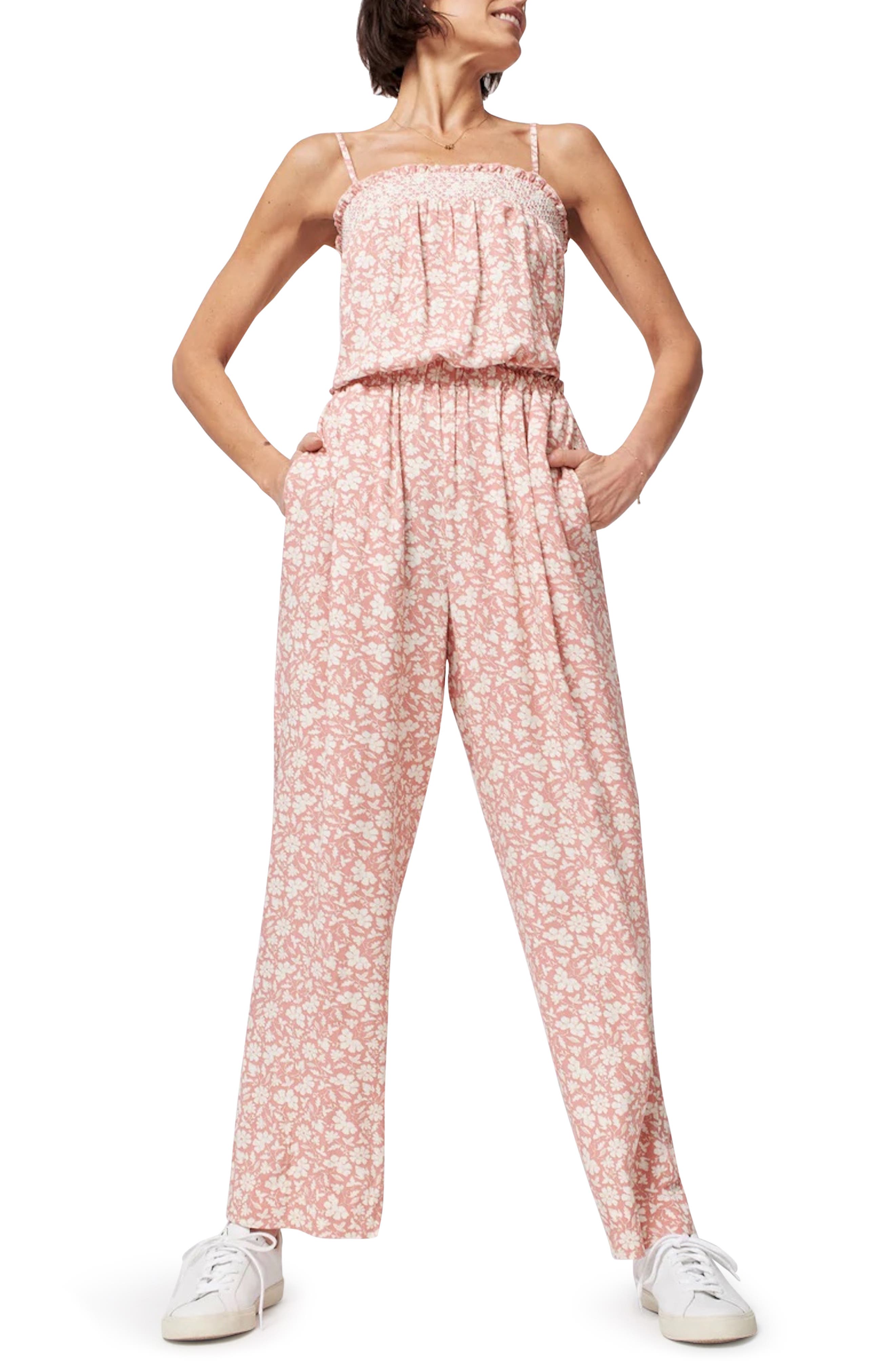 nordstrom floral jumpsuit