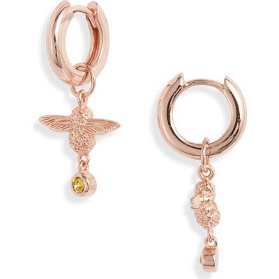 Olivia Burton Mum To Bee Huggie Hoop Earrings