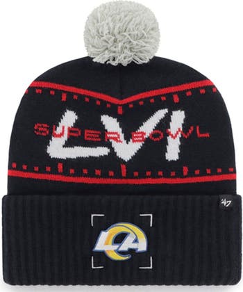 Men's '47 Royal Los Angeles Rams Super Bowl LVI Champions Clean Up  Adjustable Hat
