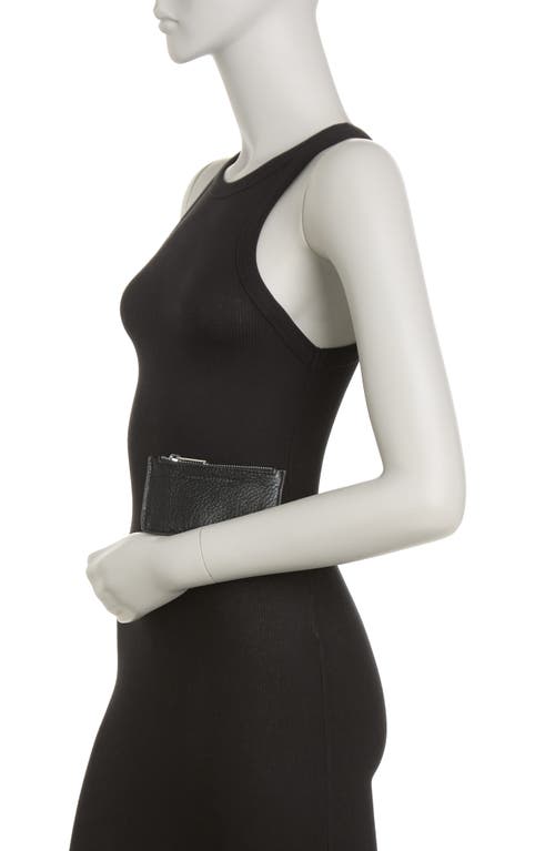 Aimee Kestenberg Melbourne Leather Wallet In Black W/silver