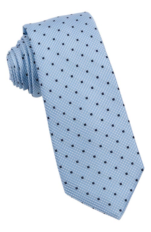 W. R.K Classic Dot Silk Tie in Blue