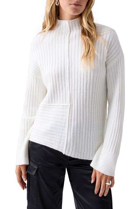 Asymmetric Rib Sweater