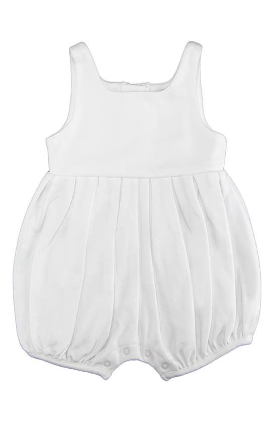 Shop Habitual Kids Pleated Babydoll Romper In White