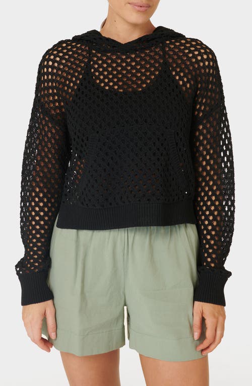 Sweaty Betty Beachside Crochet Cover-Up Hoodie at Nordstrom,