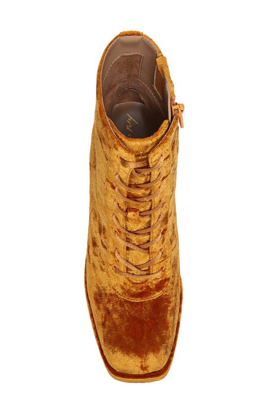Circus Ny Kia Block Heel Bootie In Orange