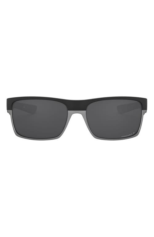 Oakley Twoface 60mm Prizm Polarized Sunglasses in Black at Nordstrom