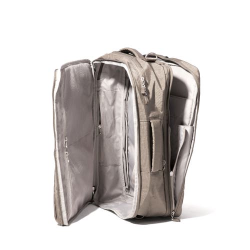 Baggallini Modern Convertible Travel Backpack In Sterling Shimmer