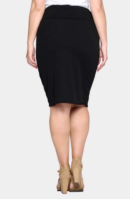 L I V D Molly Pencil Skirt In Black
