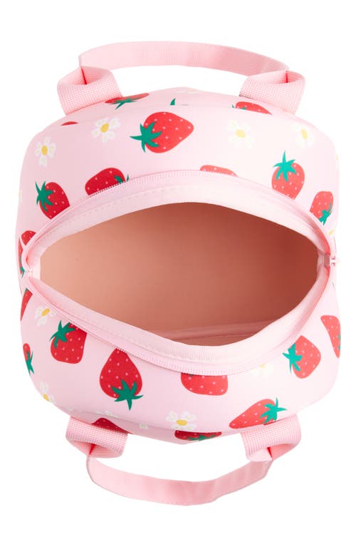 Mytagalongs Happy Berry Foodie Lunch Tote In Pink Multi