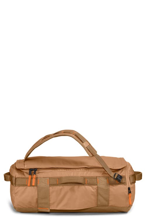 Base Camp Voyager 32L Duffle Bag in Almond Butter/brown/Mandarin