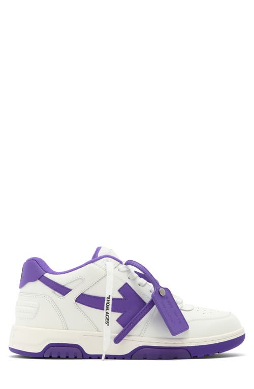 Off-white Out Of Office Low Top Sneaker In Purple