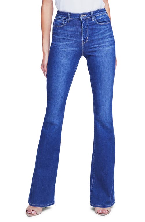 L'AGENCE Marty High Waist Flare Leg Jeans in Colton
