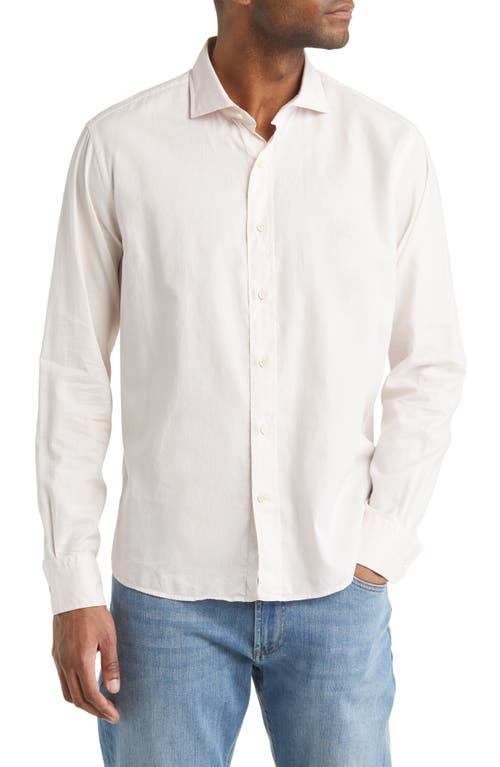 Peter Millar Crown Crafted Sojourn Garment Dye Button-Up Shirt at Nordstrom,