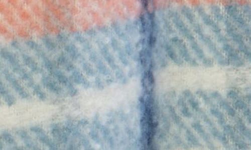 Marcus Adler Plaid Scarf In Blue