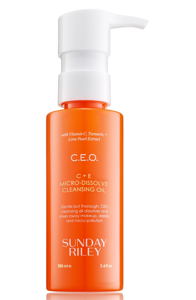 SUNDAY RILEY C.E.O. C + E Micro-Dissolve Cleansing Oil, Main, color, 000