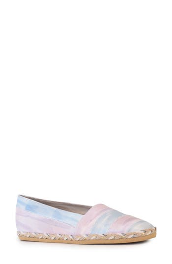 Amalfi By Rangoni Gennaro Ballet Flat In Sky Nappa Brushed/lilla Nappa