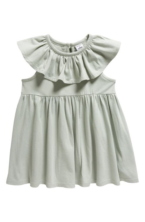 Nordstrom Ruffle Cotton Blend Dress at Nordstrom,