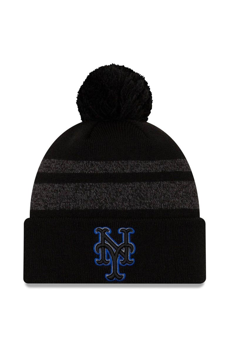 lassen Hectare Minder dan New Era Men's New Era Black New York Mets Dispatch Cuffed Knit Hat With Pom  | Nordstrom