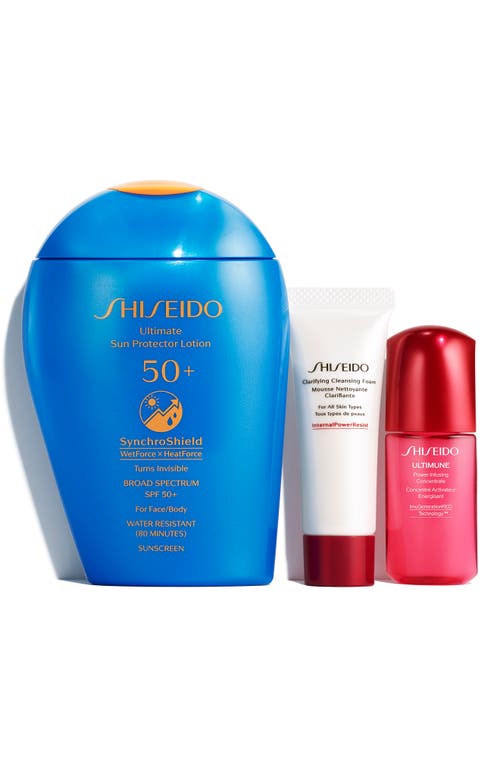 Shiseido Active Suncare Must Haves Set USD $79 Value