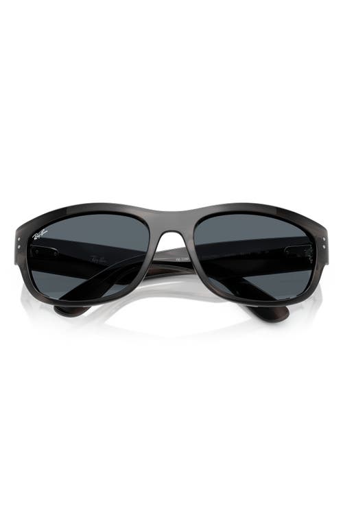 Ray Ban Ray-ban 63mm Pillow Sunglasses In Brown Striped Green