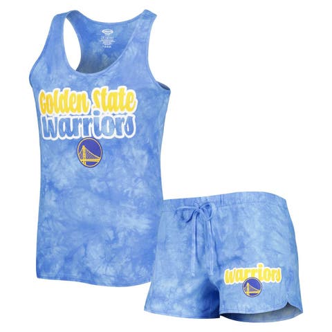 Golden State Warriors Concepts Sport Badge T-Shirt & Pajama Pants