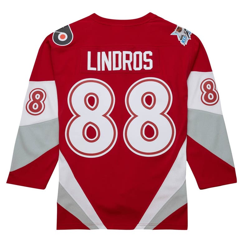 Shop Mitchell & Ness Eric Lindros Scarlet  1999 Nhl All-star Game Blue Line Player Jersey