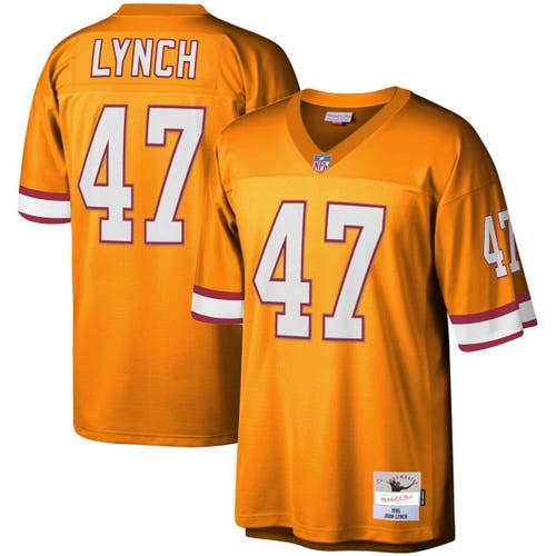 Men's Mitchell & Ness Earl Campbell Texas Orange Longhorns Big Tall Legacy Jersey