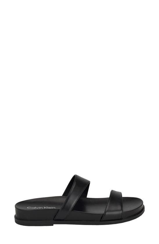 Shop Calvin Klein Explore Slide Sandal In Black