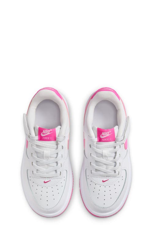 Shop Nike Air Force 1 Low Easyon Sneaker In White/laser Fuchsia