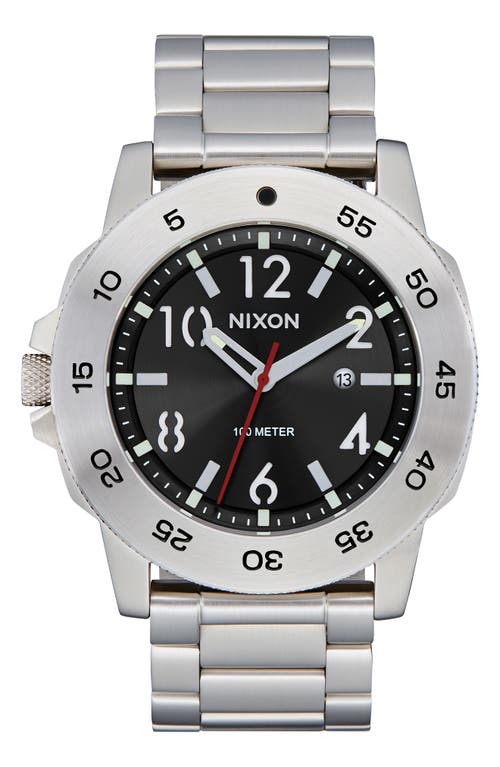 Nixon Smyth 44 Bracelet Watch, 44mm In Metallic