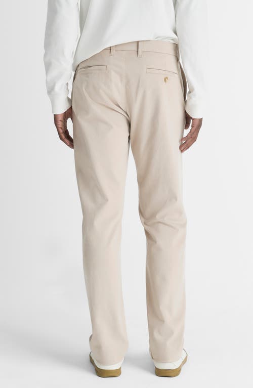 Vince Dylan Peached Stretch Cotton Chinos In Cahuenga Khaki