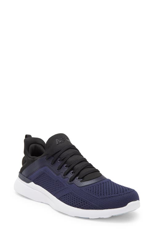 TechLoom Tracer Fatigue Running Shoe in Navy /Black /White