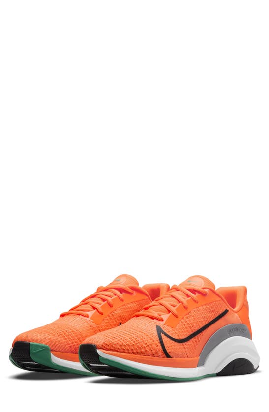 Nike Zoomx Superrep Surge Endurance Class Training Shoe In Orange/ White