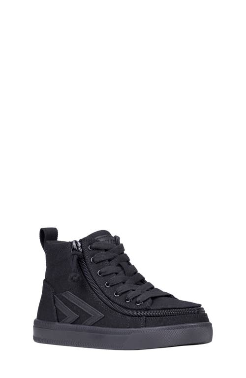 BILLY Footwear Kids' Classic Lace High Top Sneaker Black To The Floor at Nordstrom