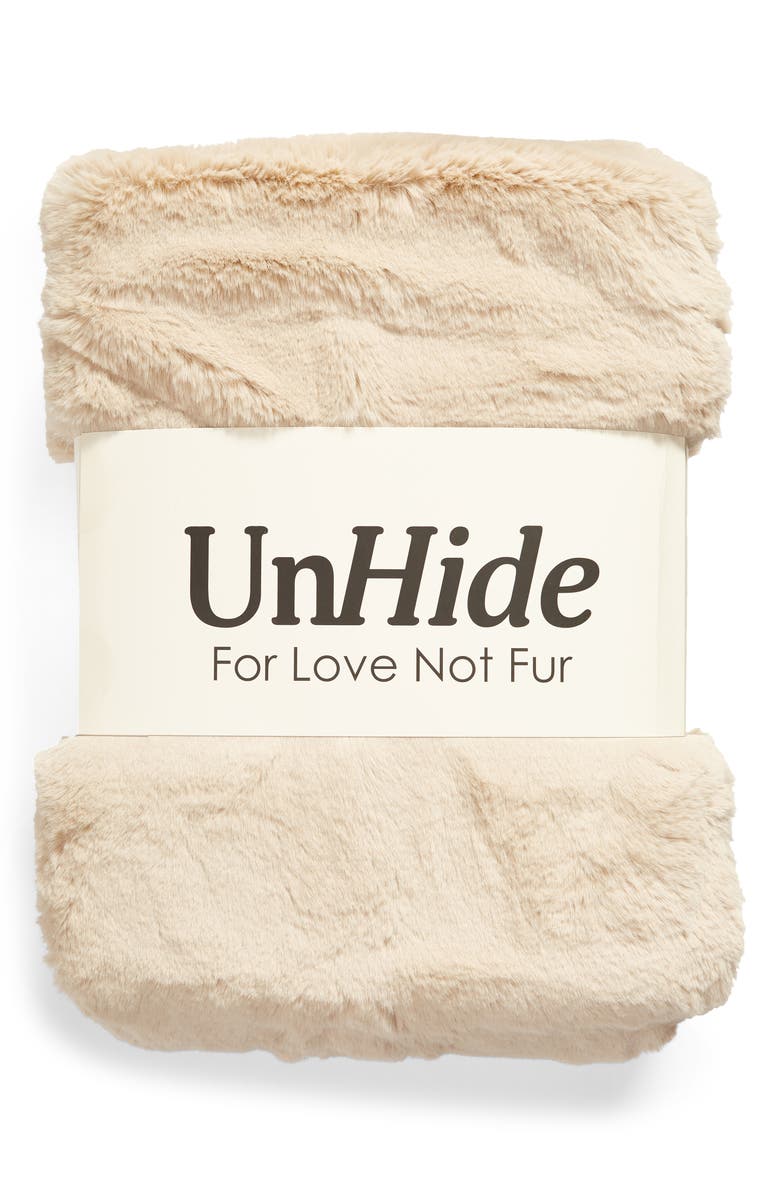 UnHide The Marshmallow 2.0 Medium Faux Fur Throw Blanket | Nordstrom