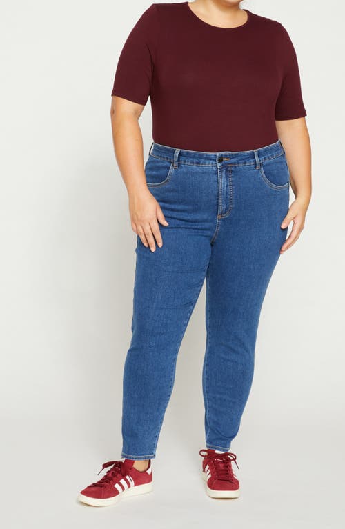 Universal Standard Seine Ankle Skinny Jeans In Odeon Blue
