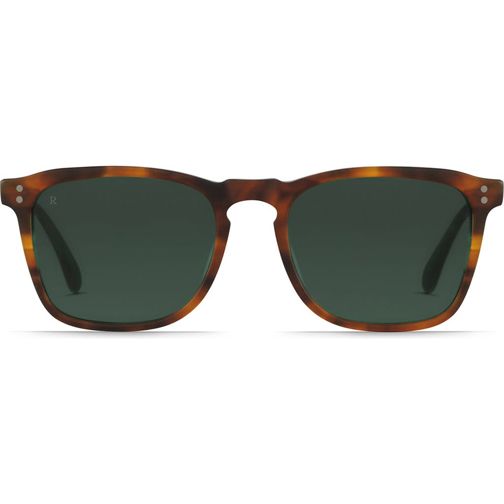 Raen Wiley Polarized Square Sunglasses In Green