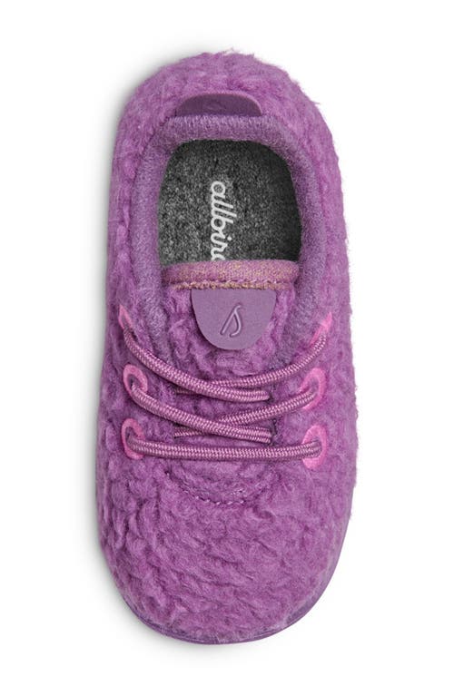 Allbirds Kids' Sm Wool Runner Fluff Sneaker In Purple