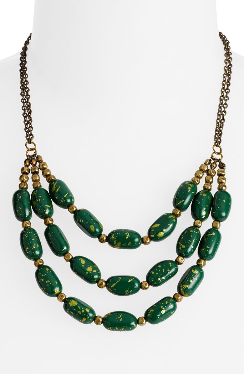Carole Triple Strand Bead Necklace | Nordstrom