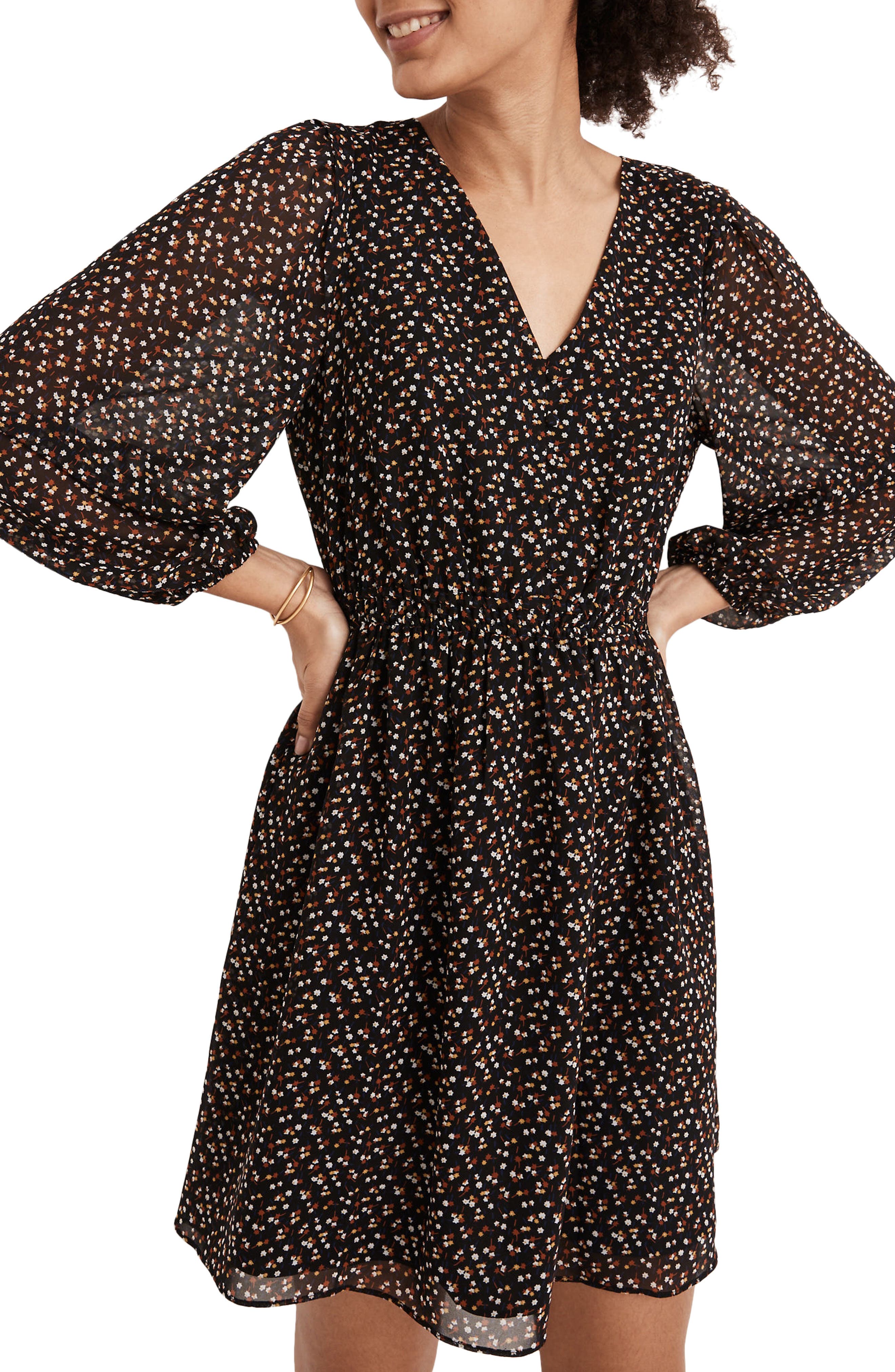 madewell navy dress