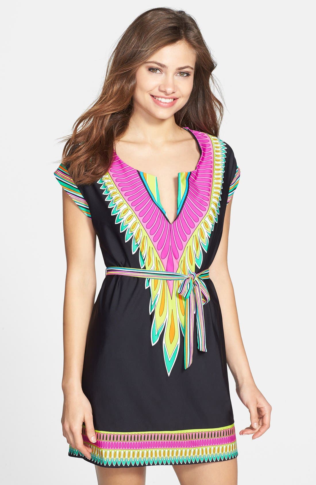 Trina Turk 'Plumas' CoverUp Dress Nordstrom