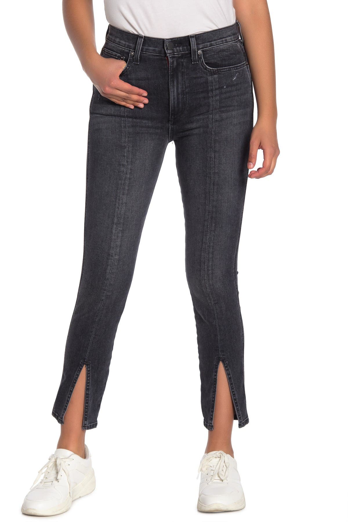 alice and olivia good high rise jeans