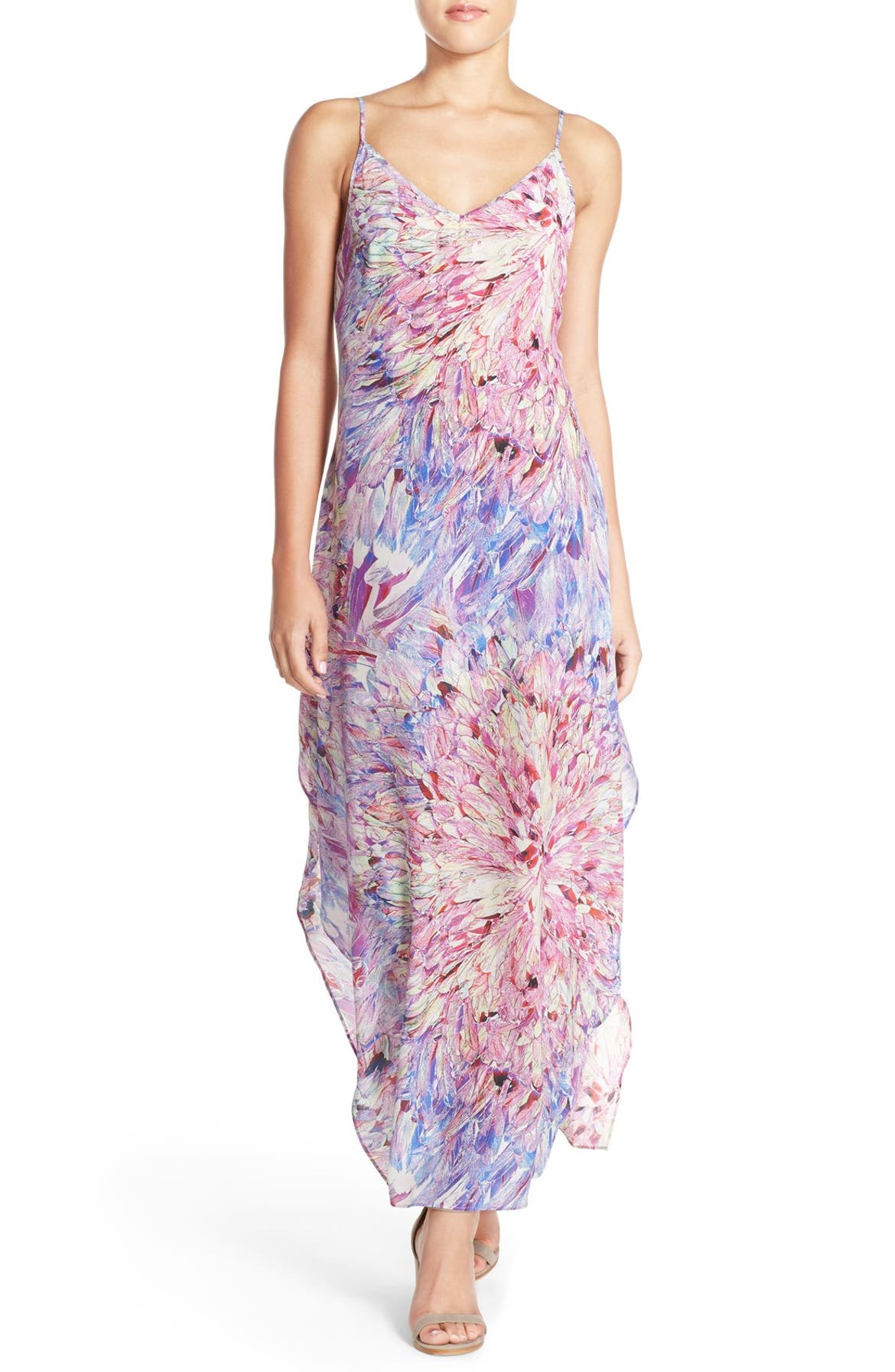 Charlie Jade Print Silk Maxi Dress | Nordstrom