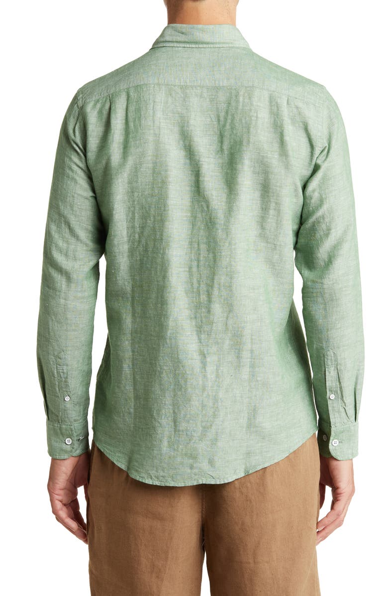 Rodd & Gunn Penrose Linen Blend ButtonUp Shirt Nordstromrack
