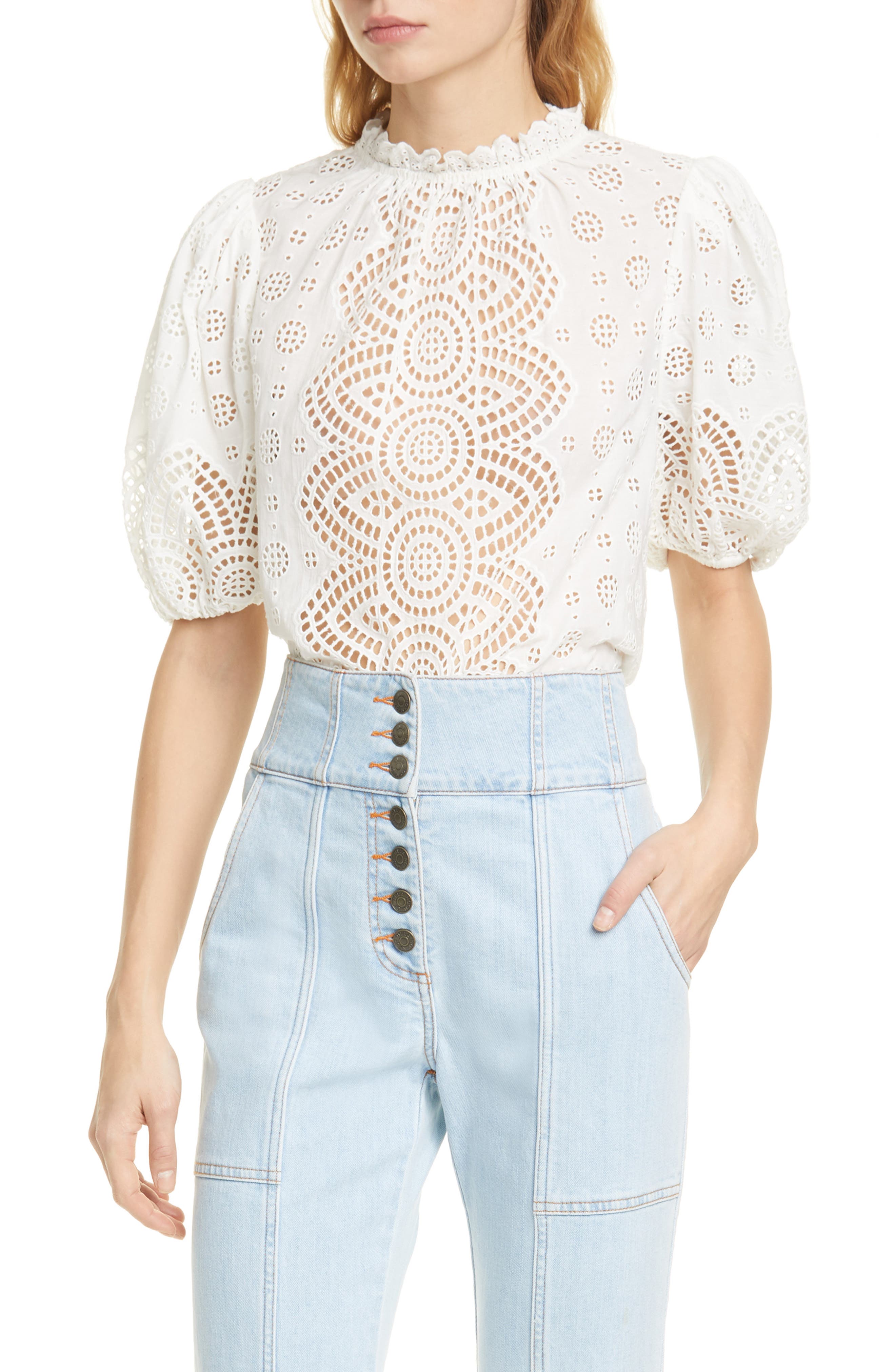 ulla johnson eyelet