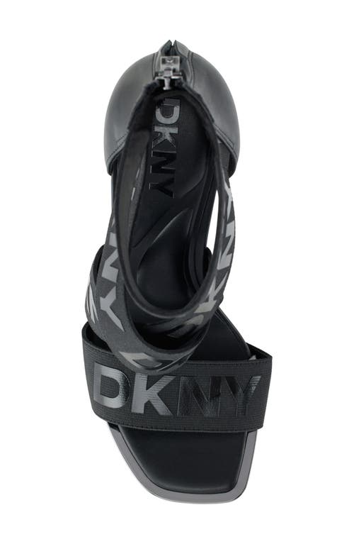 Shop Dkny Coda Sandal In Black