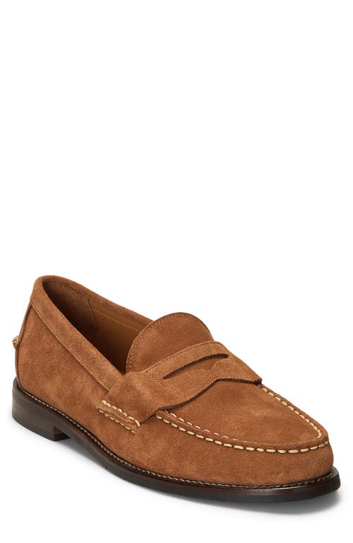 Polo Ralph Lauren Alston Penny Loafer Teak at Nordstrom,